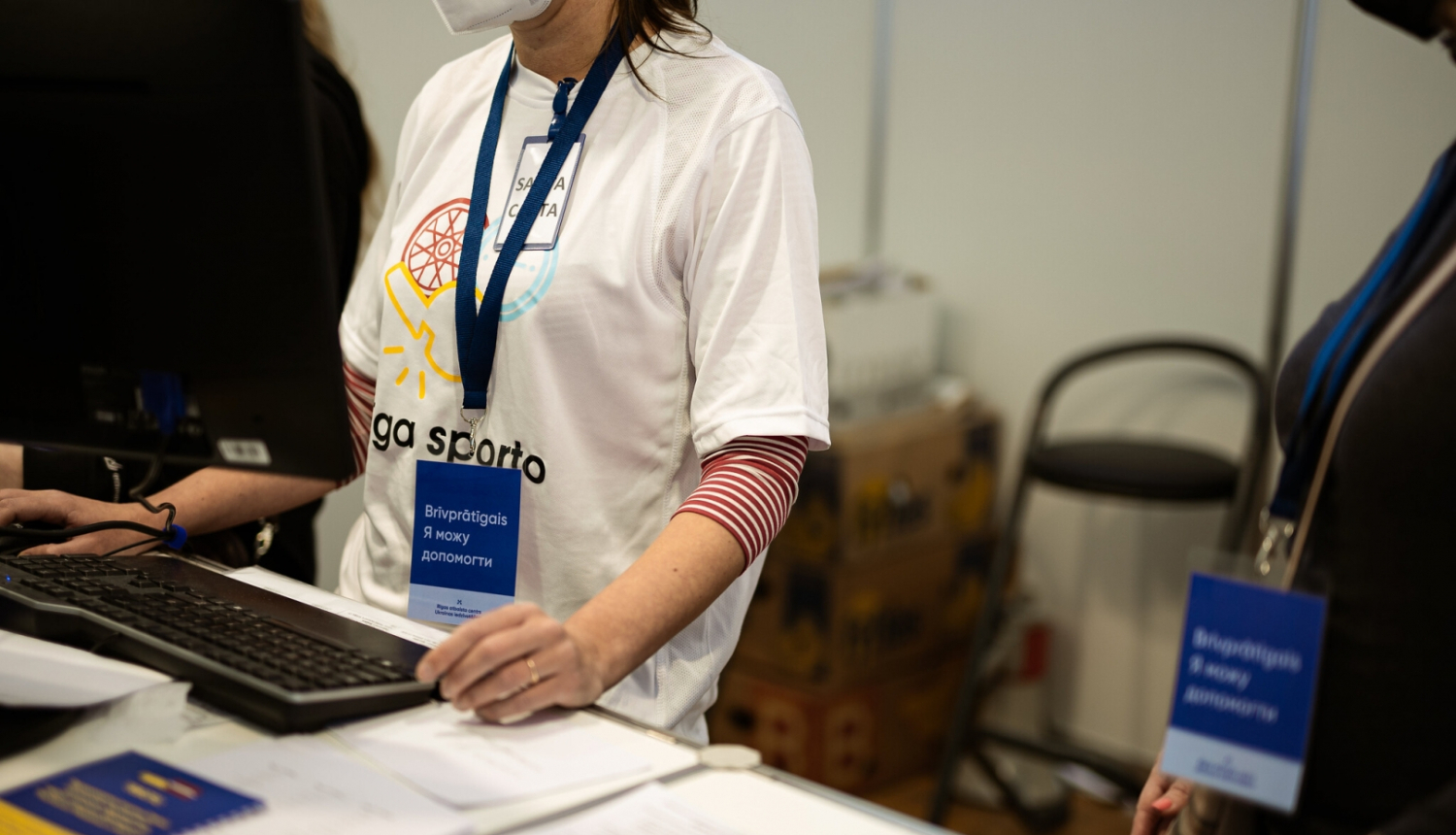 Atbalsta centra brīvprātīgie palīgi