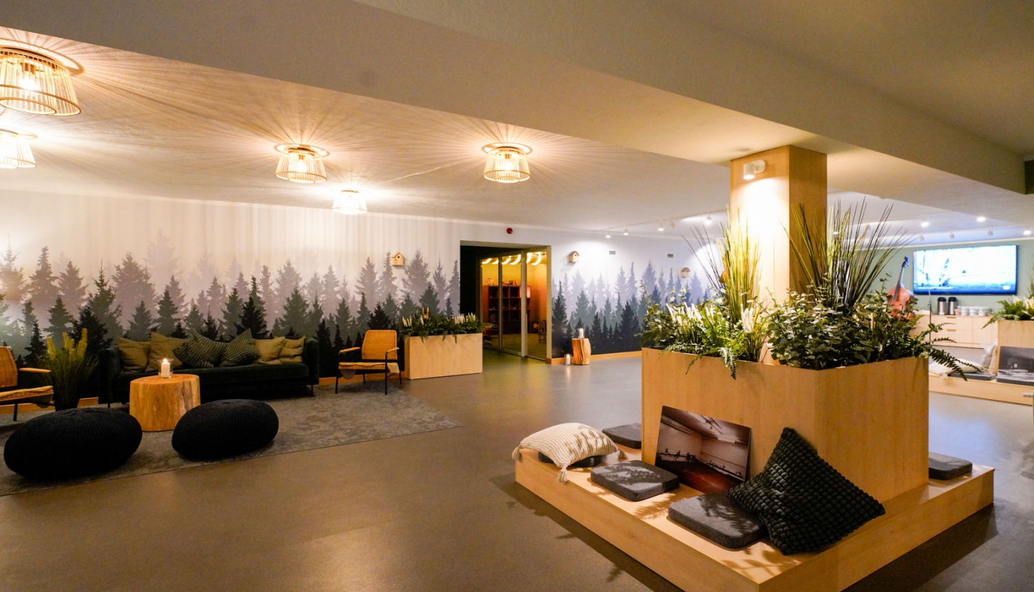 Atbalsta centra atpūtas telpas