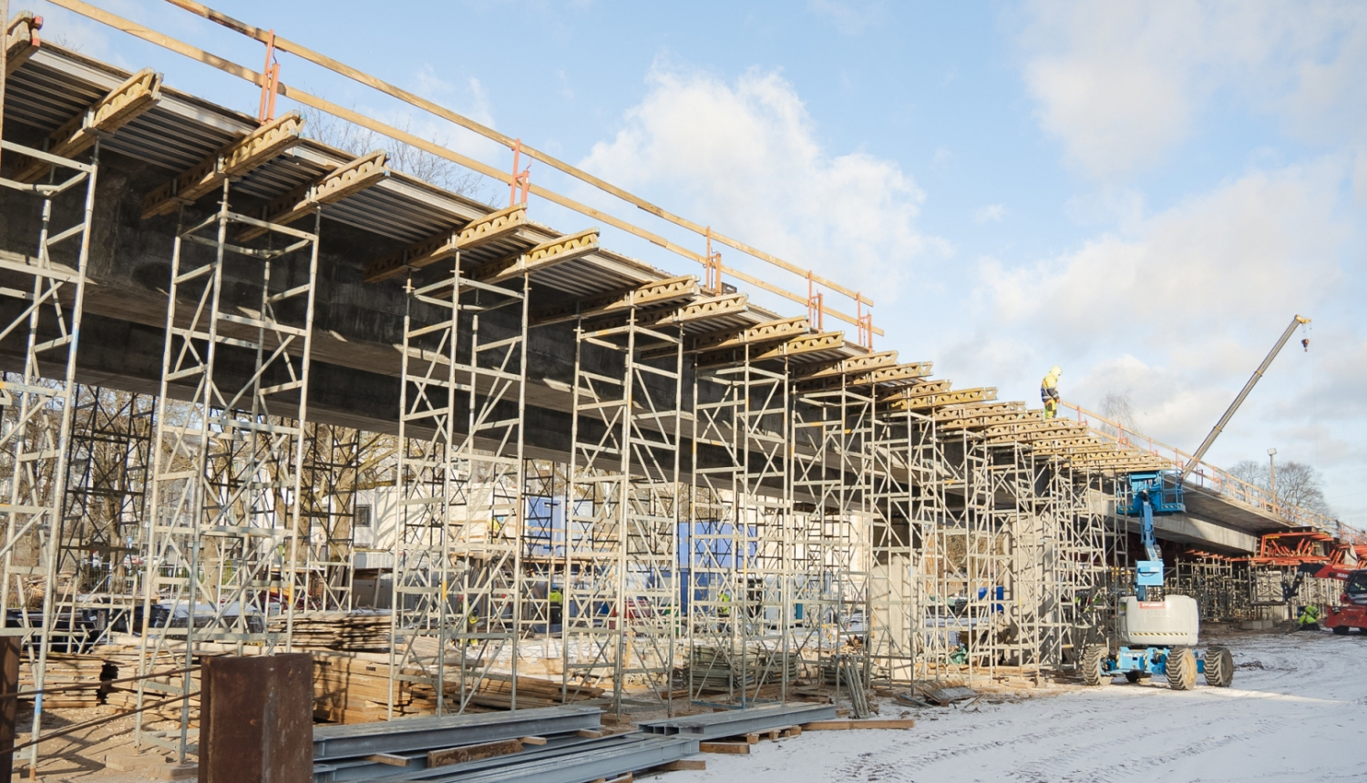 Austrumu maģistrāles būvniecība