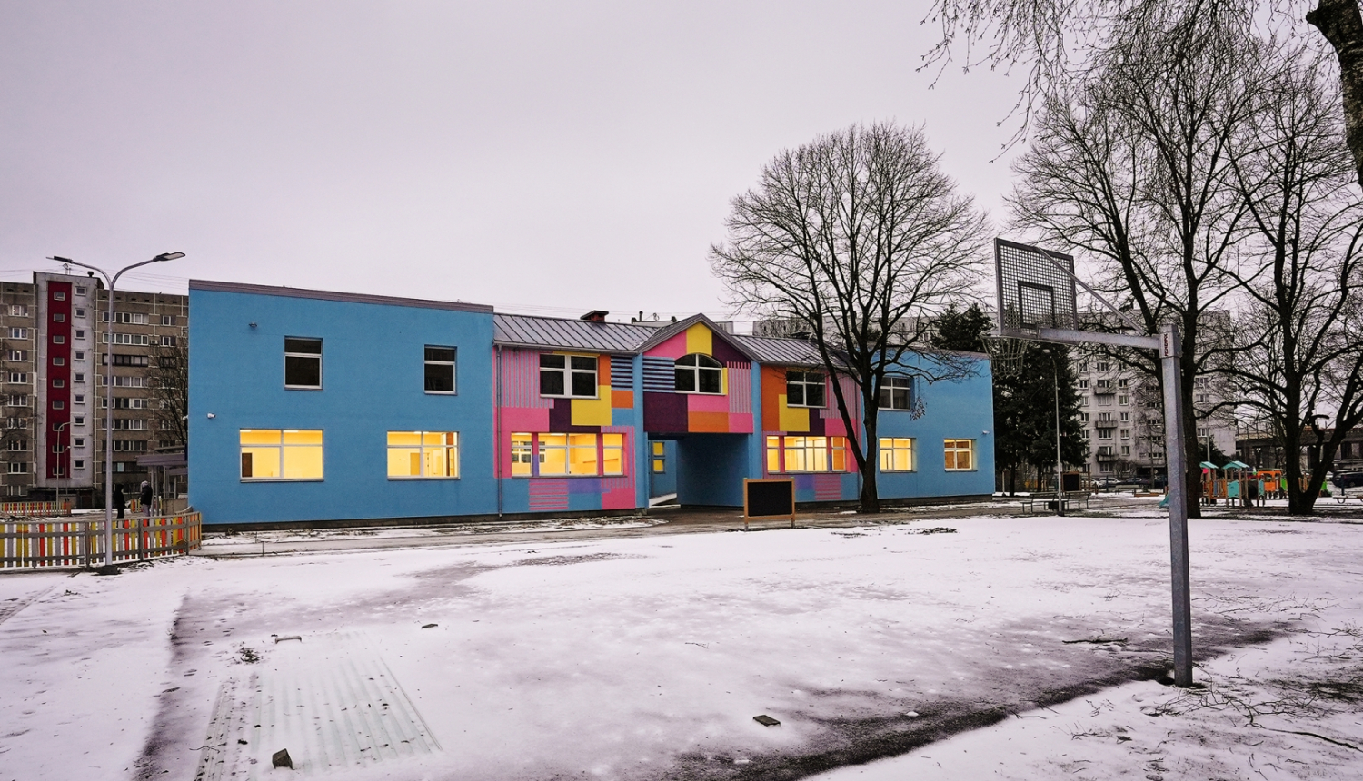 Bērnudārza ēka Grostonas ielā