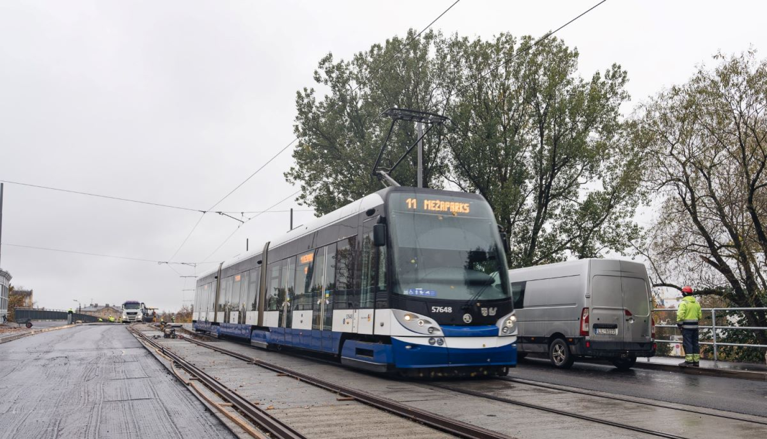 Brasas tilts pēc remonta