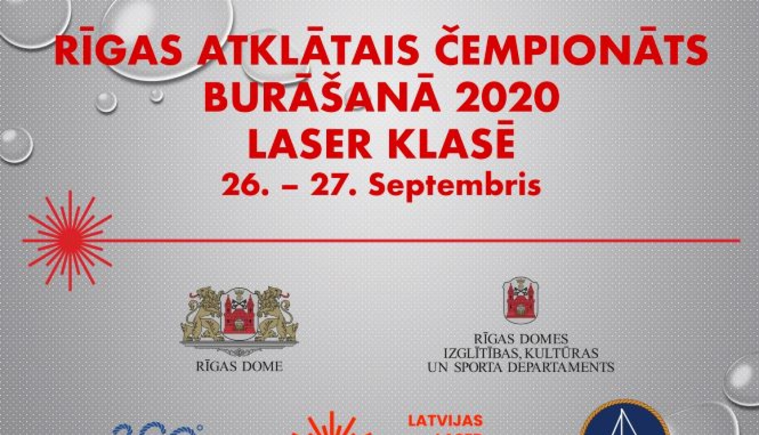 Burāšanas čempionāta afiša