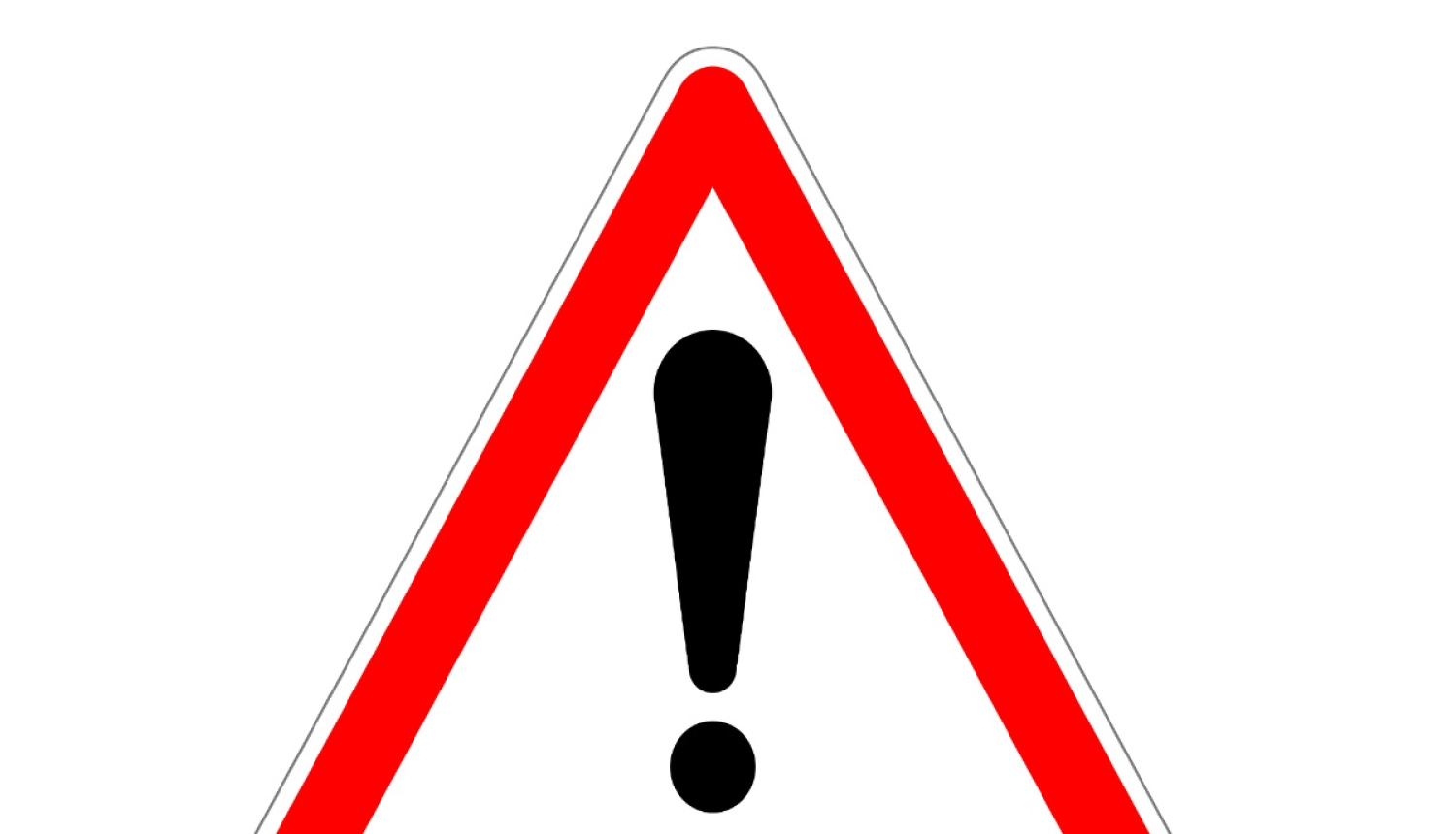 Ceļa zīme uzmanību