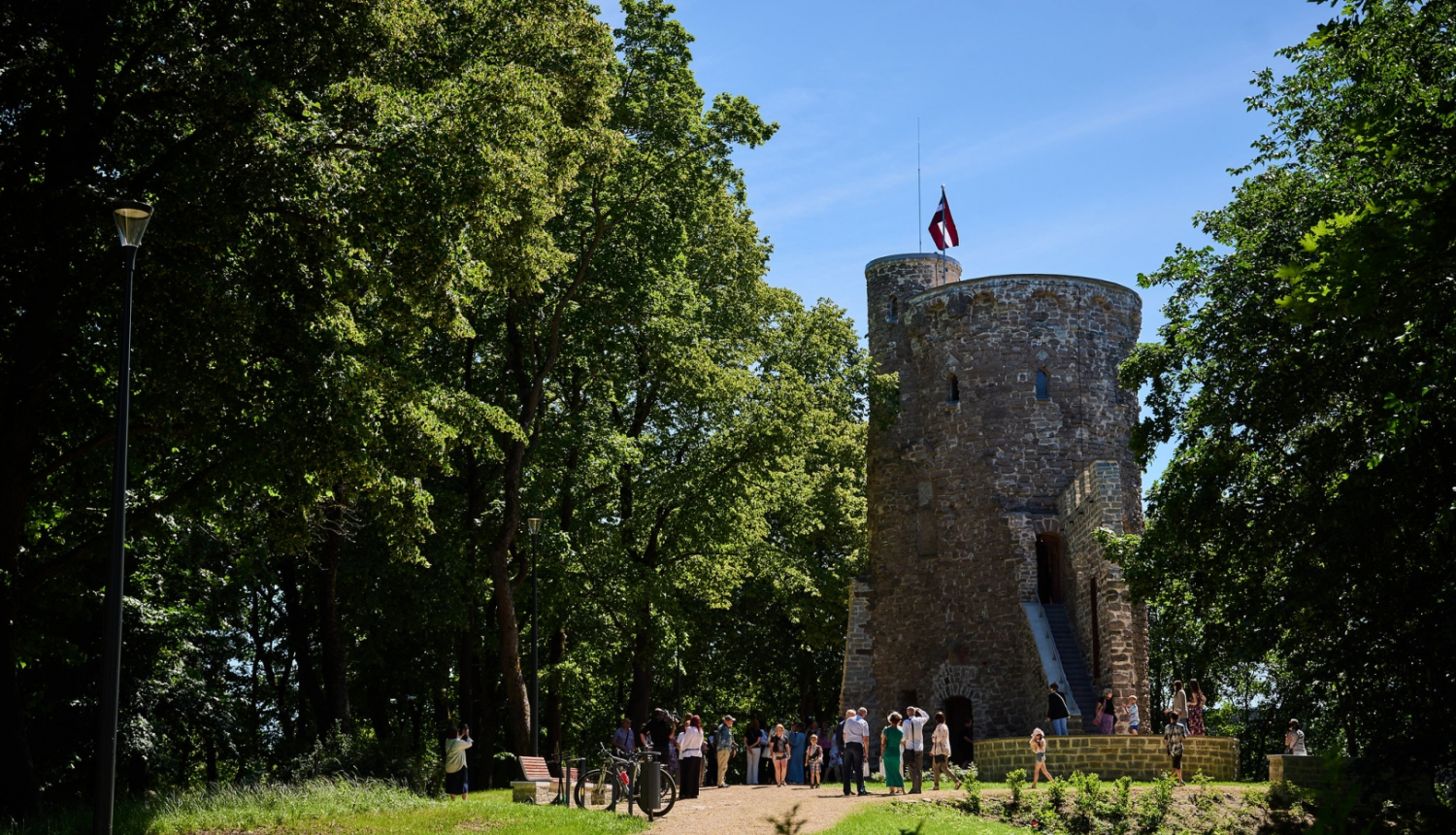 Dauderu parka skatu tornis
