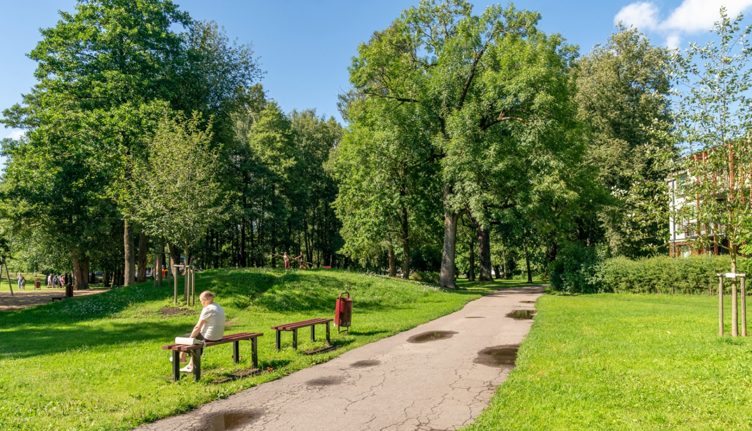 Ēbelmuižas parka celiņš