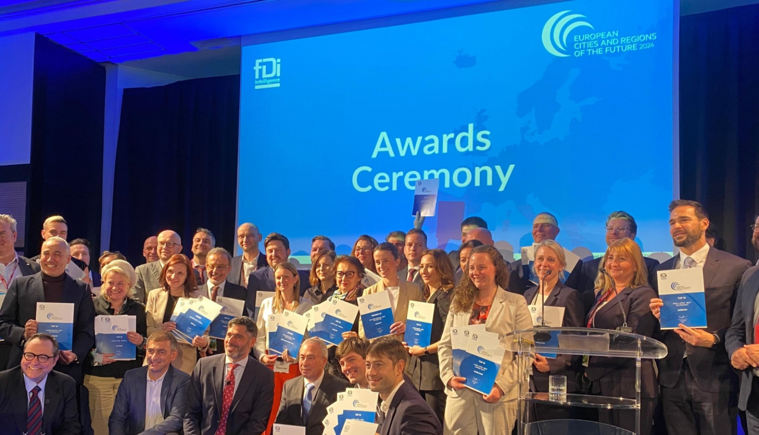 Starptautiskais nekustamā īpašuma un investīciju forums balvu pasniegšana