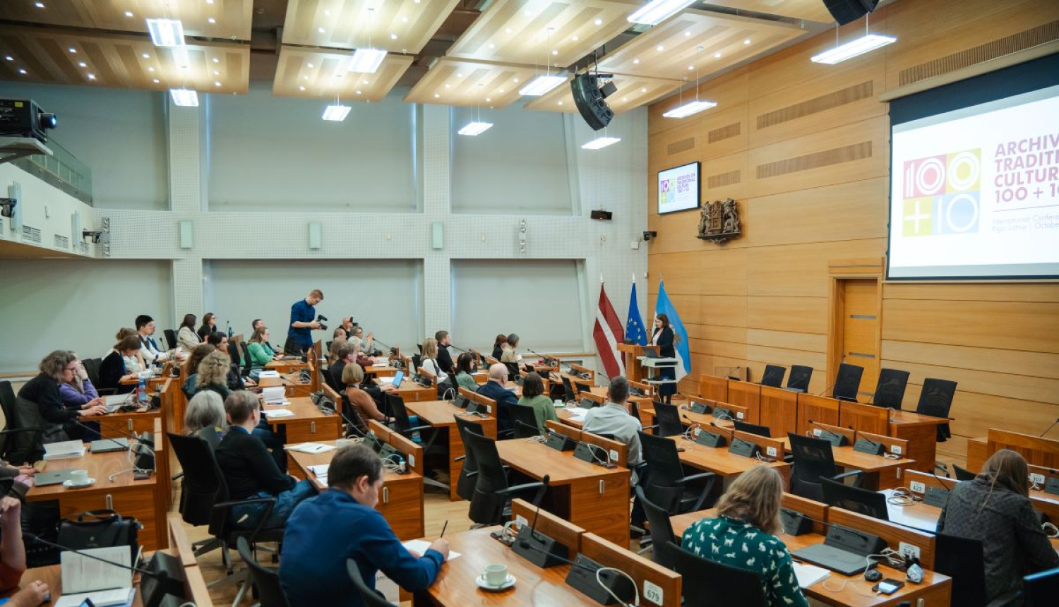 Folkloras konference Rīgas domē