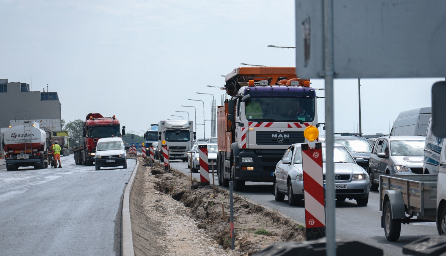 Ģenerāļa Radziņa krastmala remontdarbi