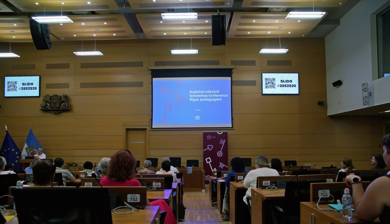 Audzinot nākotni! Iedvesmas konference Rīgas pedagogiem