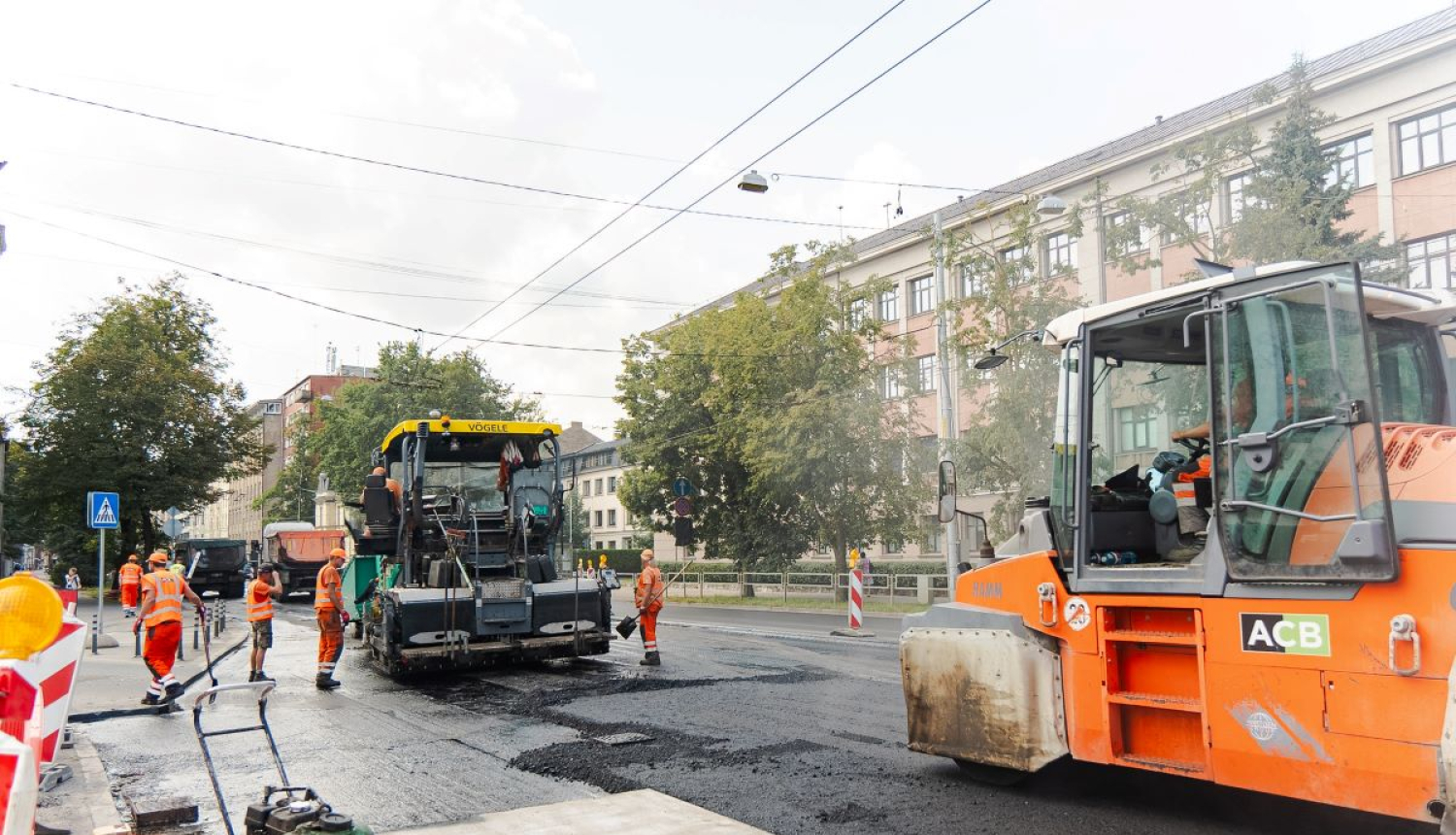 Ielu remontdarbi Rīgā