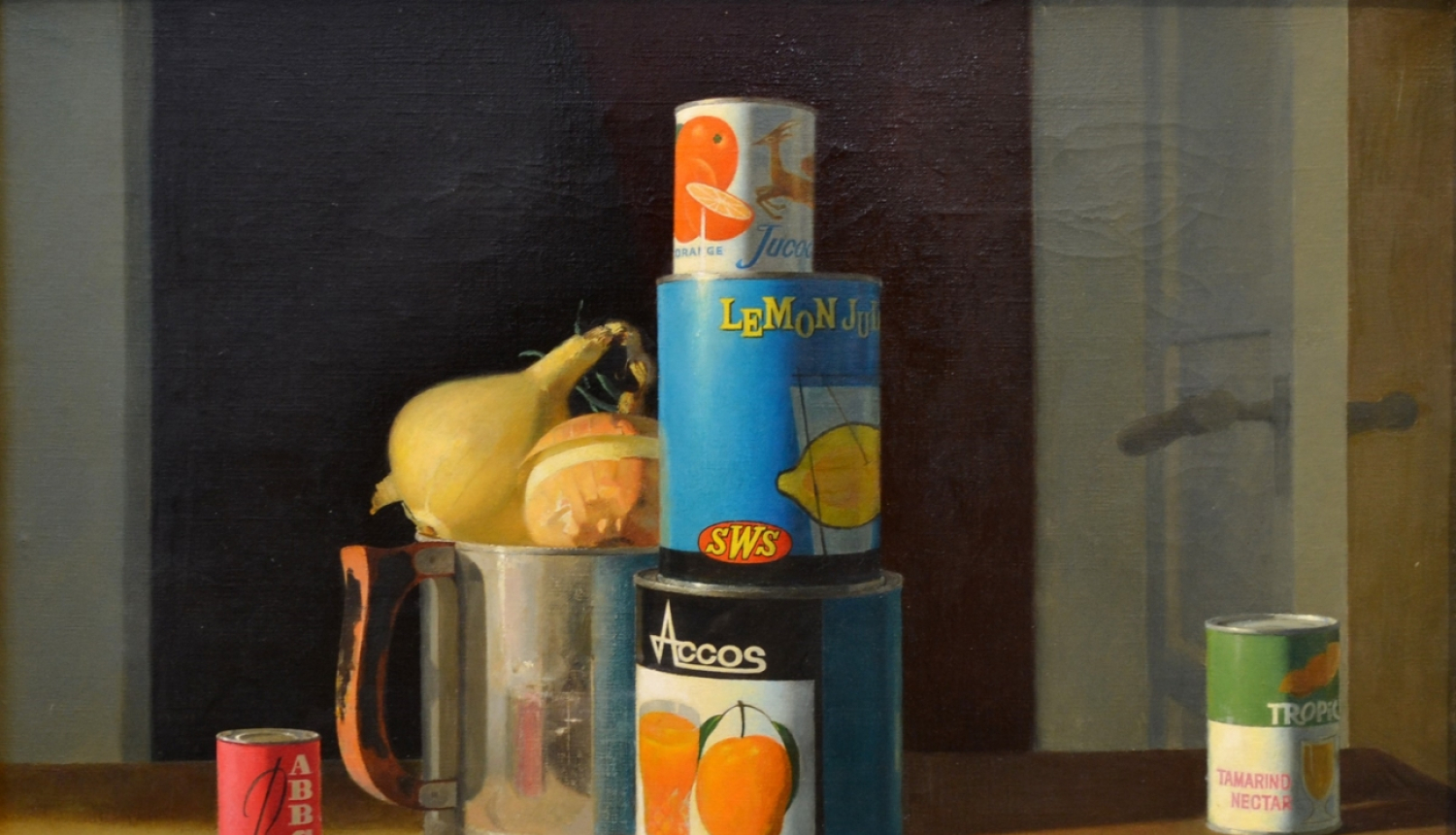 Imanta Lancmaņa glezna Klusā daba