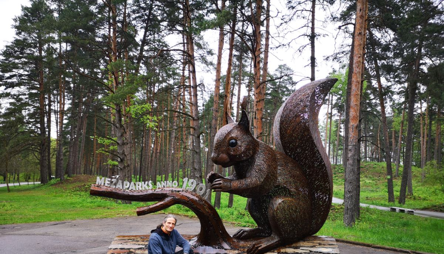 Mežaparka Vāvere un tās autors