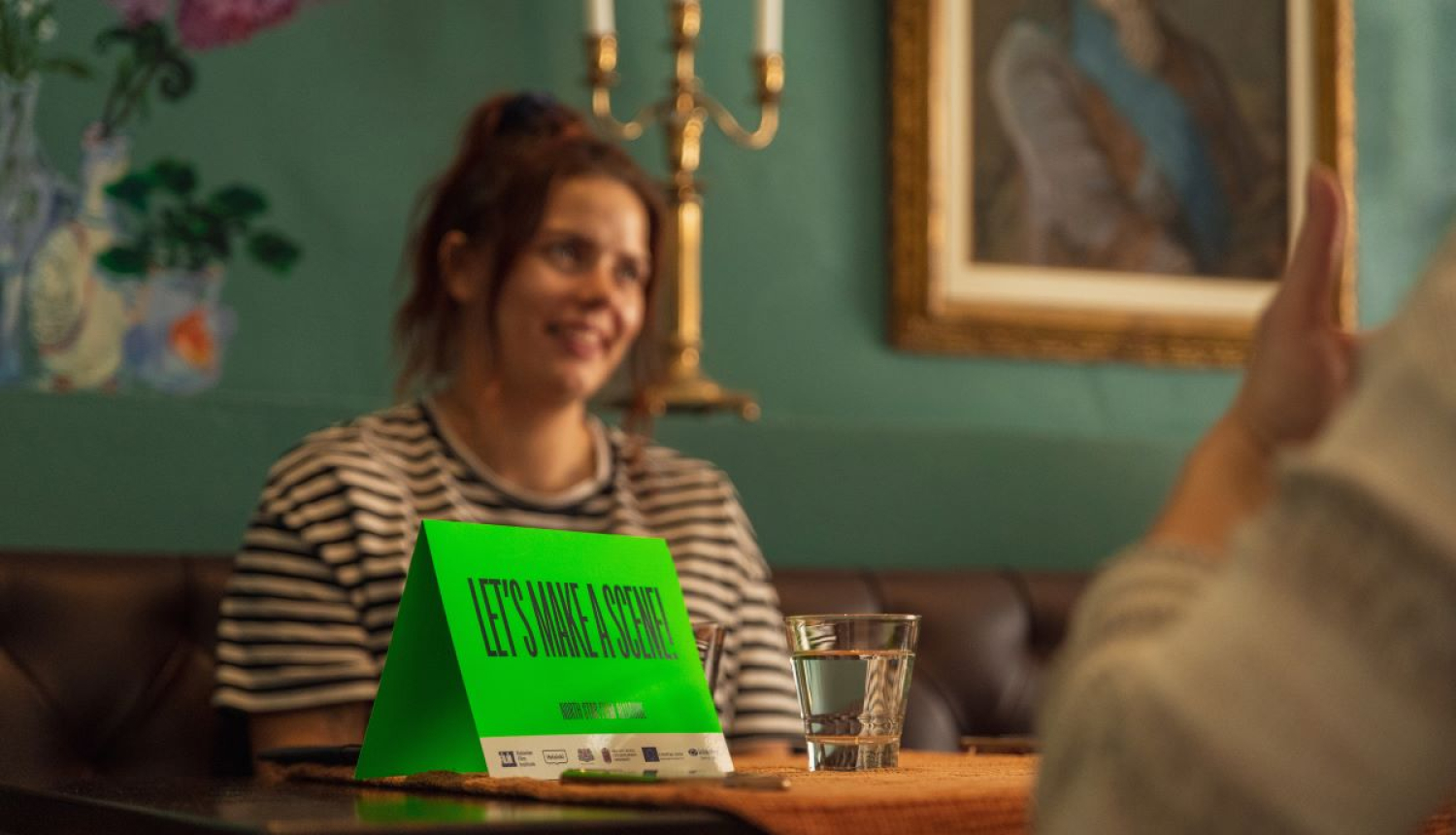 Vebināra dalīdzniece