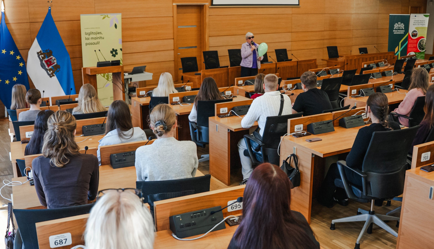 Klimata dienu atklāšanas pasākums Rātsnamā