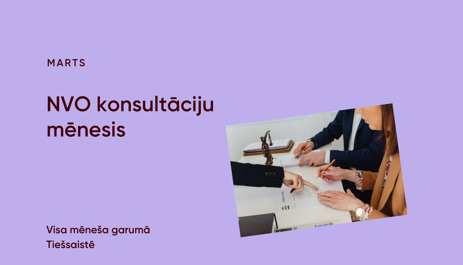 NVO konsultāciju mēnesis