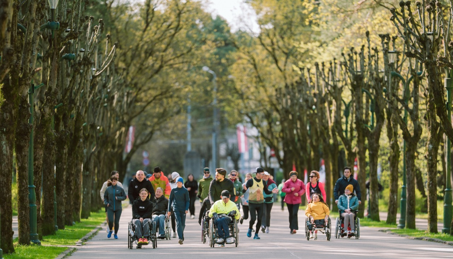 Ieskats no “Iekļaujošs maratons” koptreniņa 2025.gada pavasarī