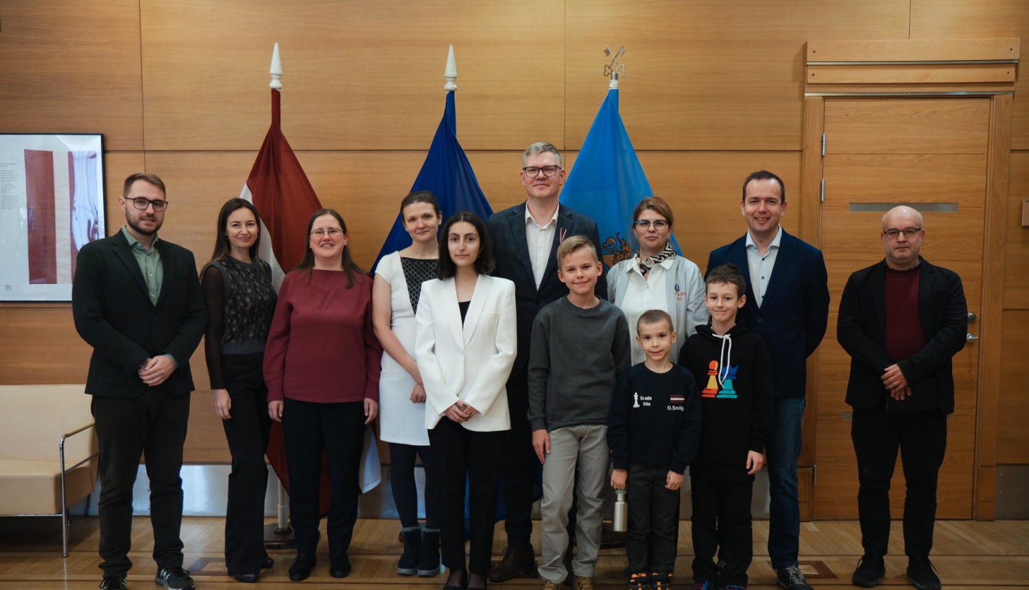 RD vadība, Latvijas šaha olimpieši un jaunie šahisti