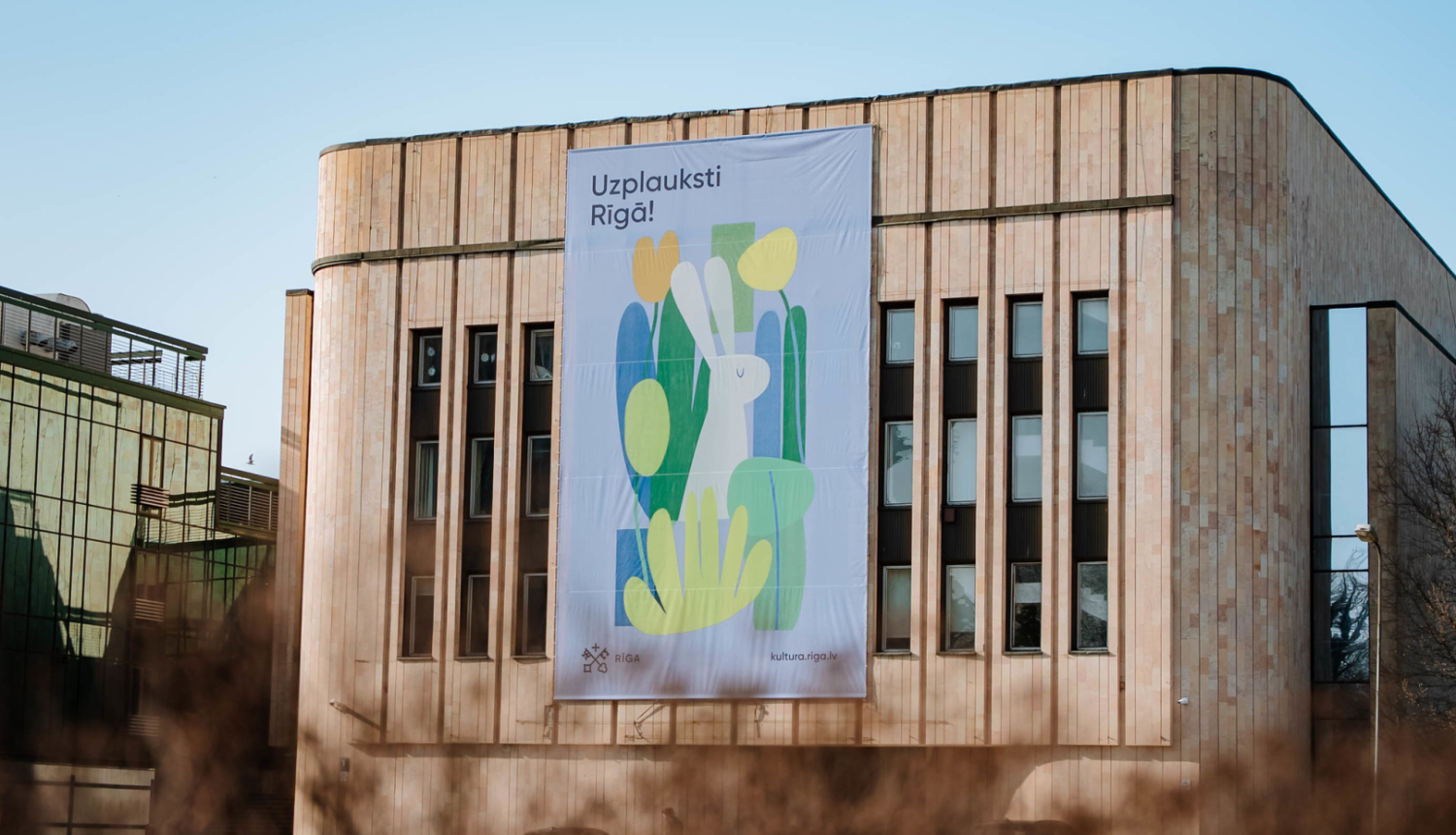 Lieldienu noformējums pilsētvidē