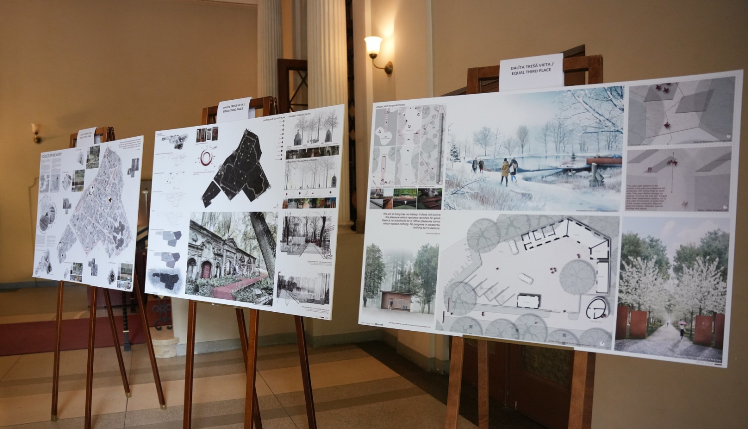 Lielo kapu metu konkursa iesniegtie darbi