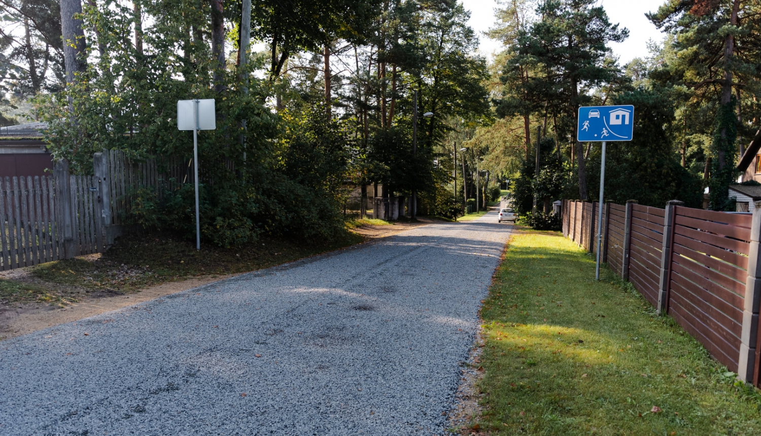 Maltuves ielā atjaunots grants segums