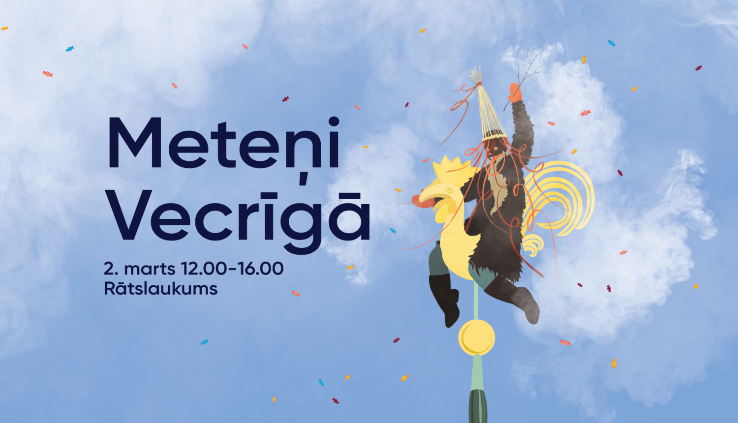 Meteņi Vecrīgā vizuālis