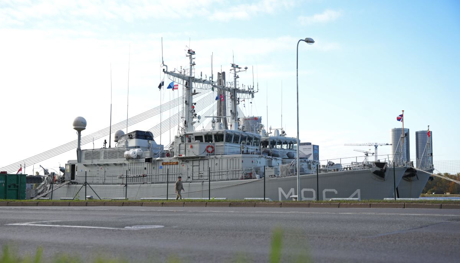 NATO pretmīnu kuģis