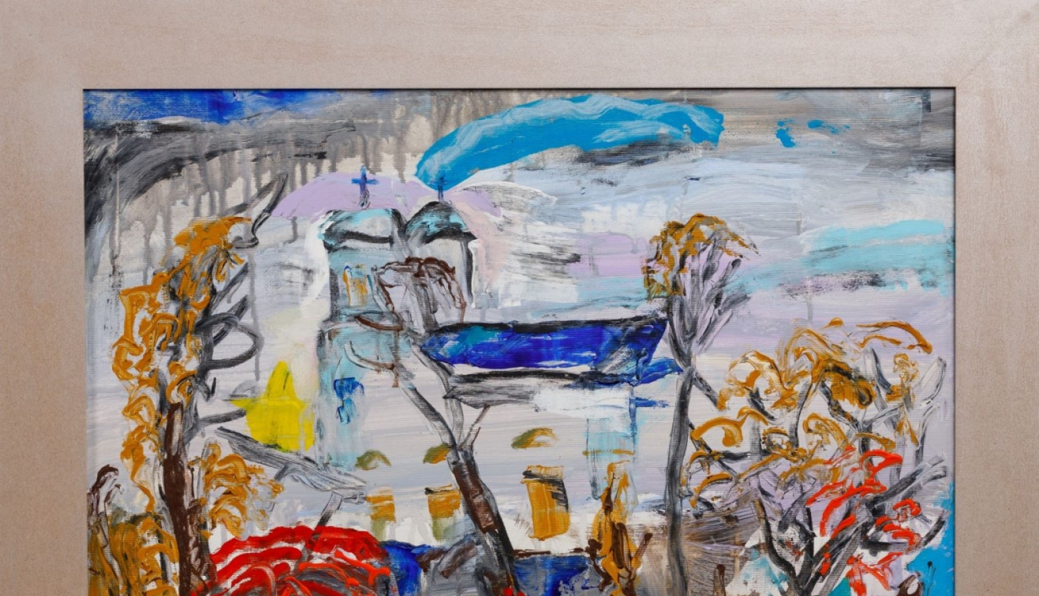 Osvalda Zvejnieka mākslas darbs