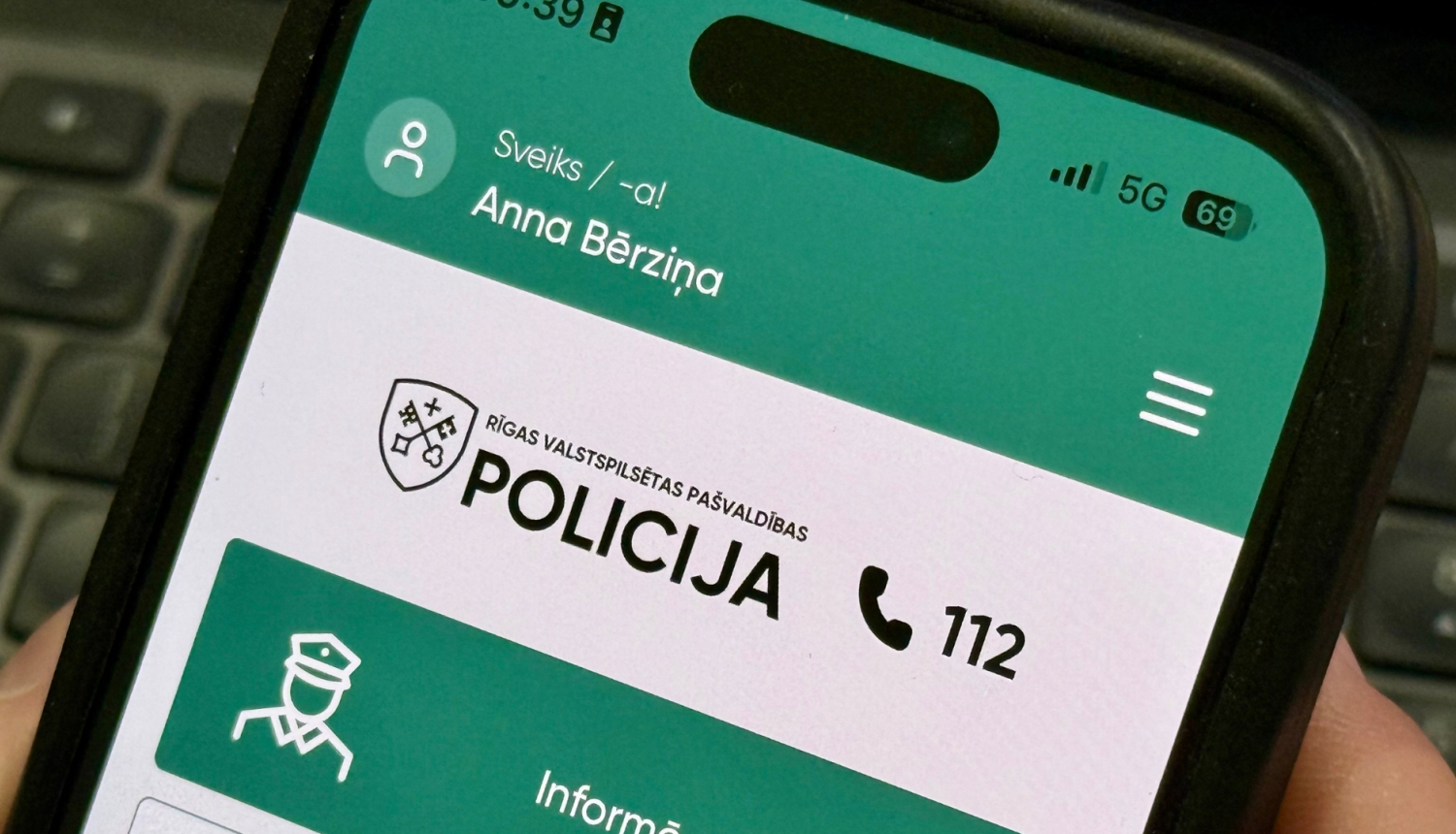 Pašvaldības policijas mobilā lietotne