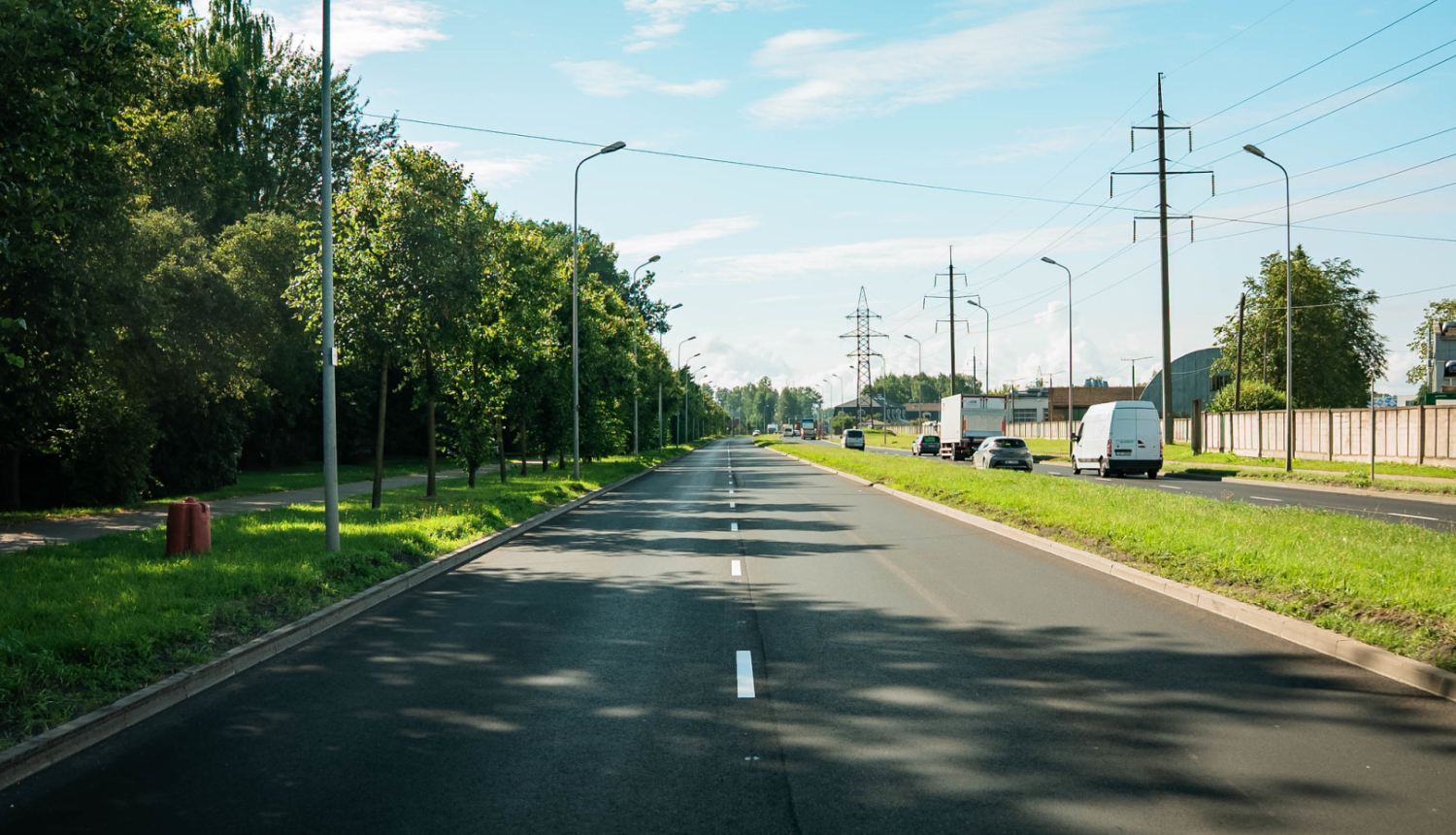 Atjaunots ielas segums