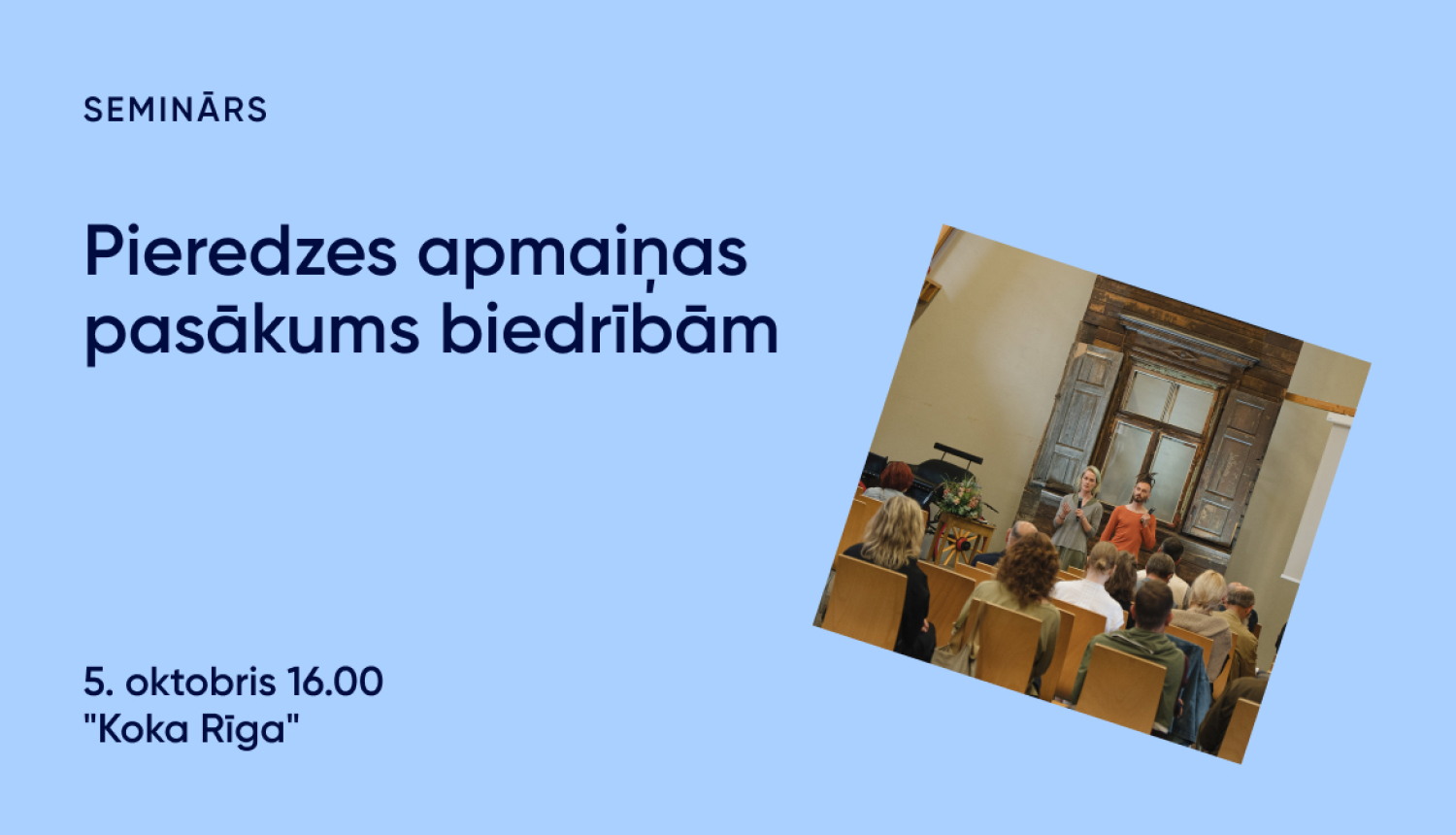 Informēs par māju atjaunošanu