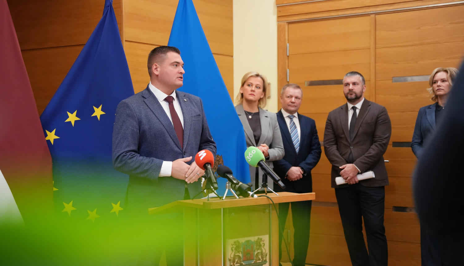 Preses konference par Rīgas namu pārvaldnieku