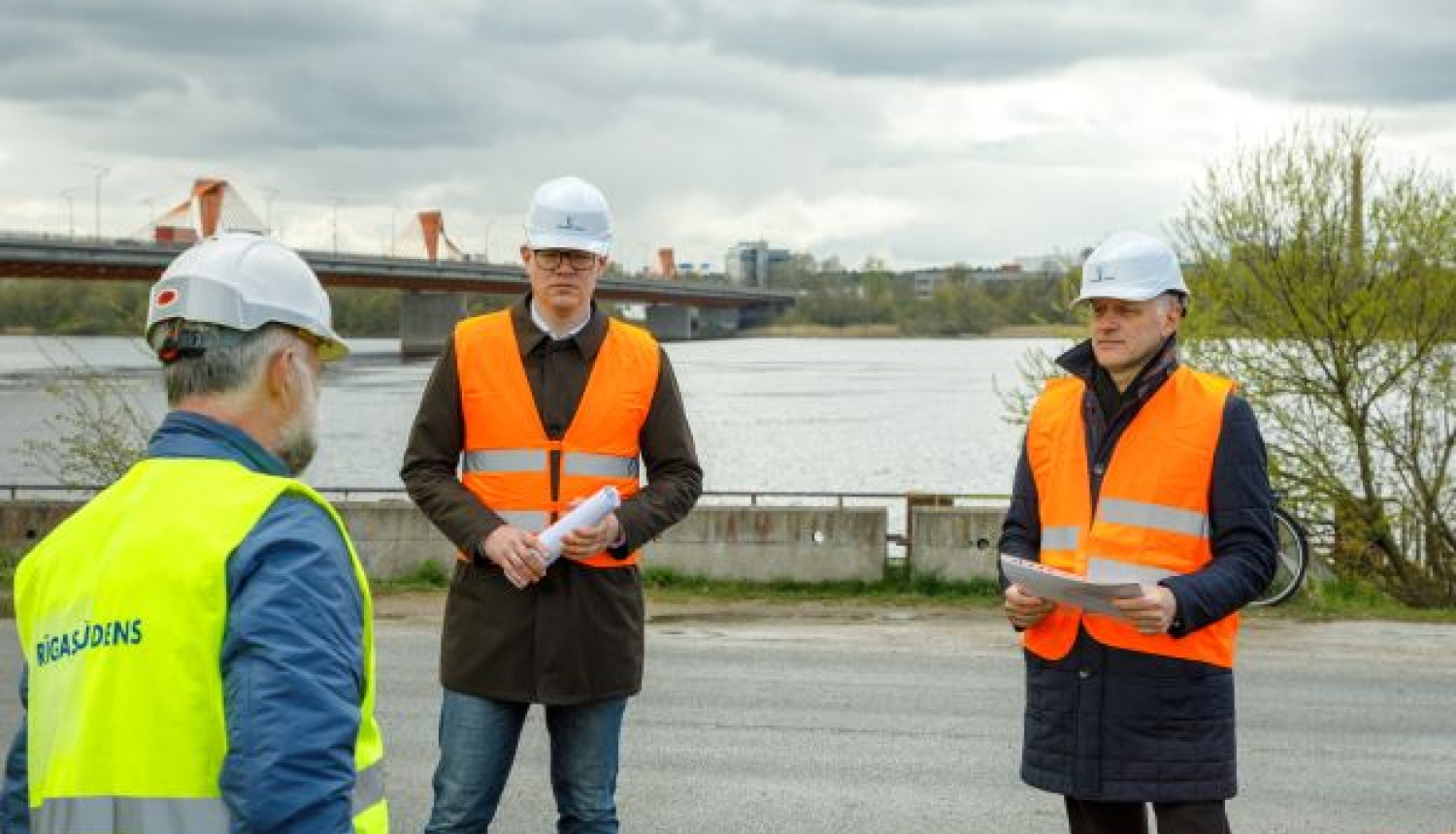 Rīgas domes vadības tiekas ar Rīgas ūdens pārstāvjiem