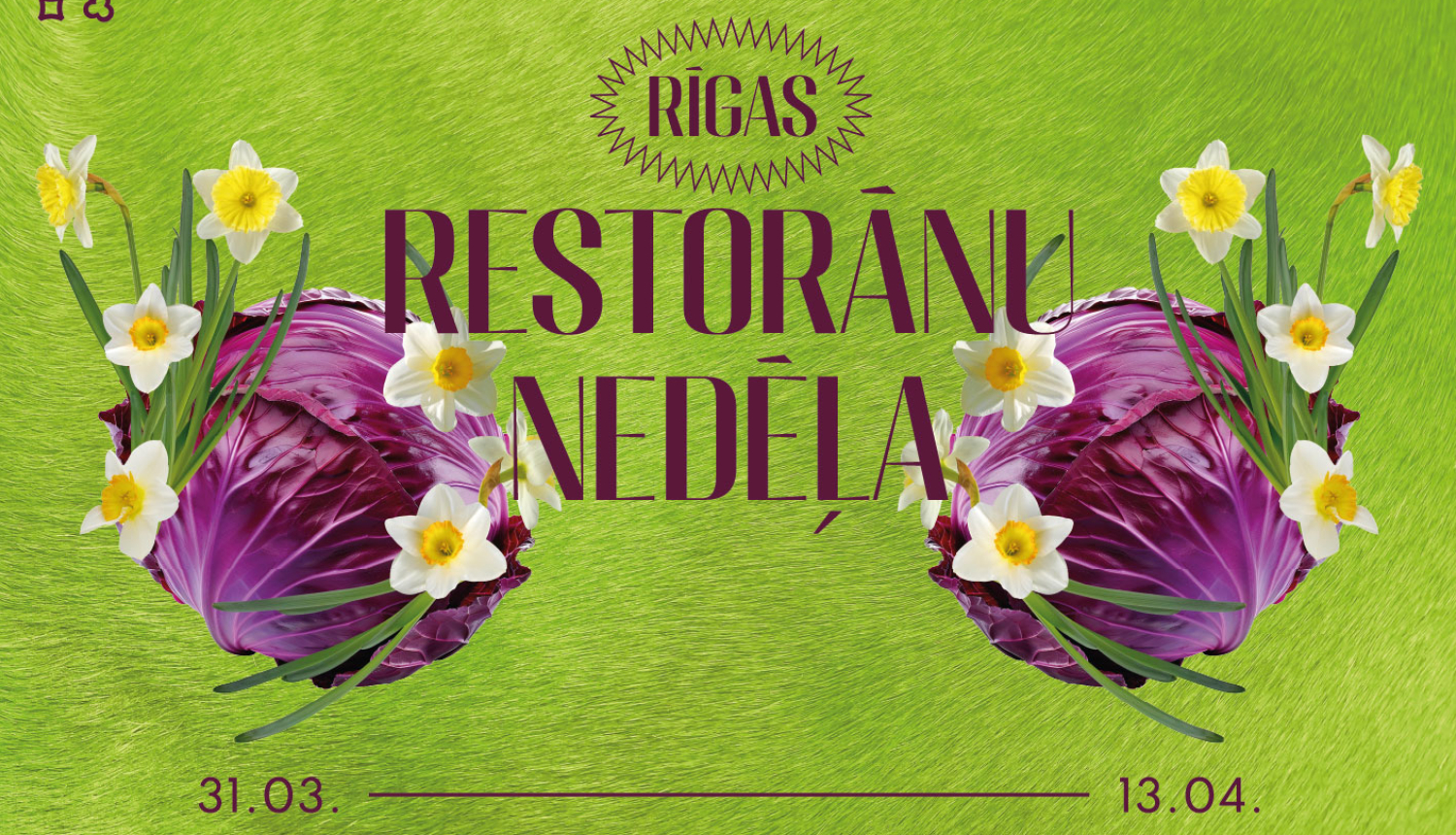 Rīgas restorānu nedēļas vizuālis