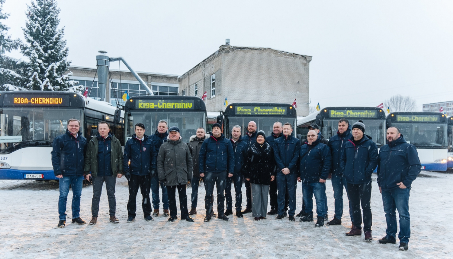 Rīgas satiksmes šoferi un autobusi dosies uz Ukrainu