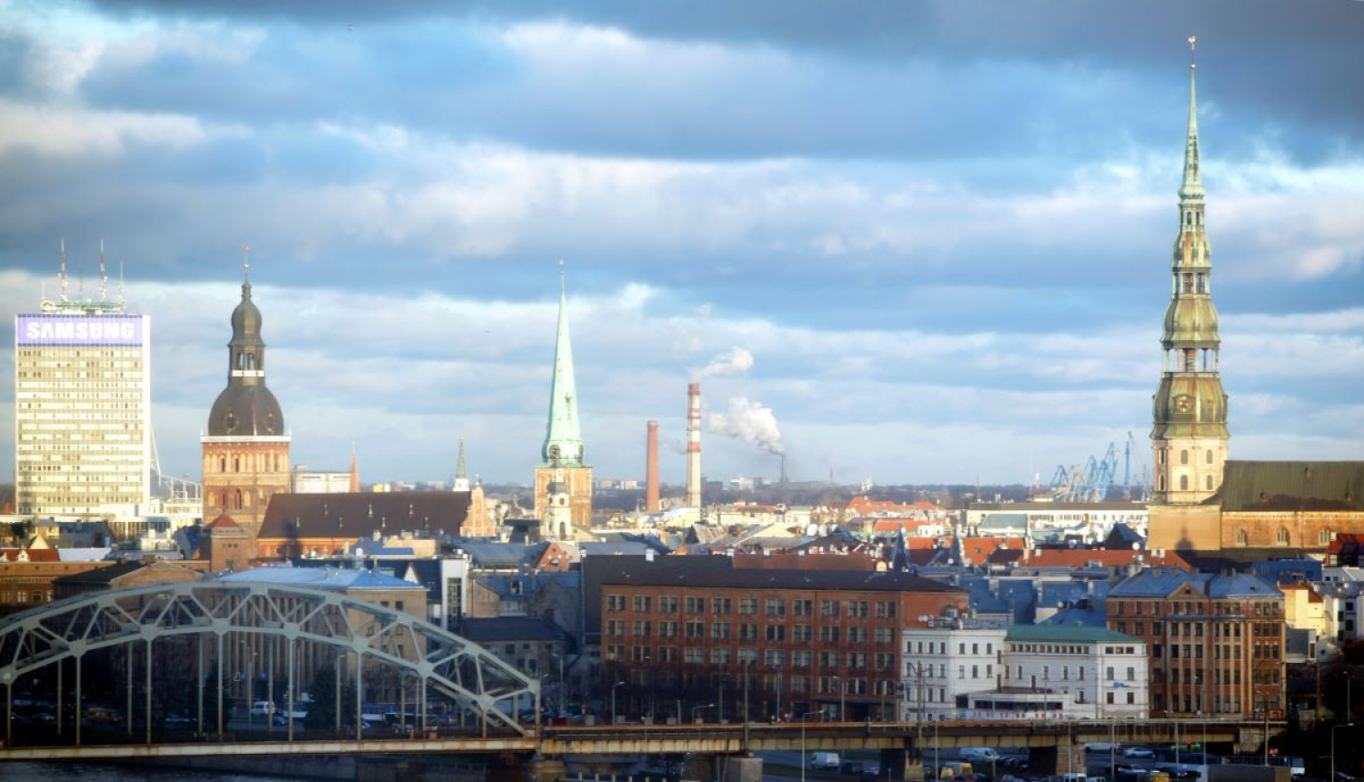 Rīgas panorāmas skats