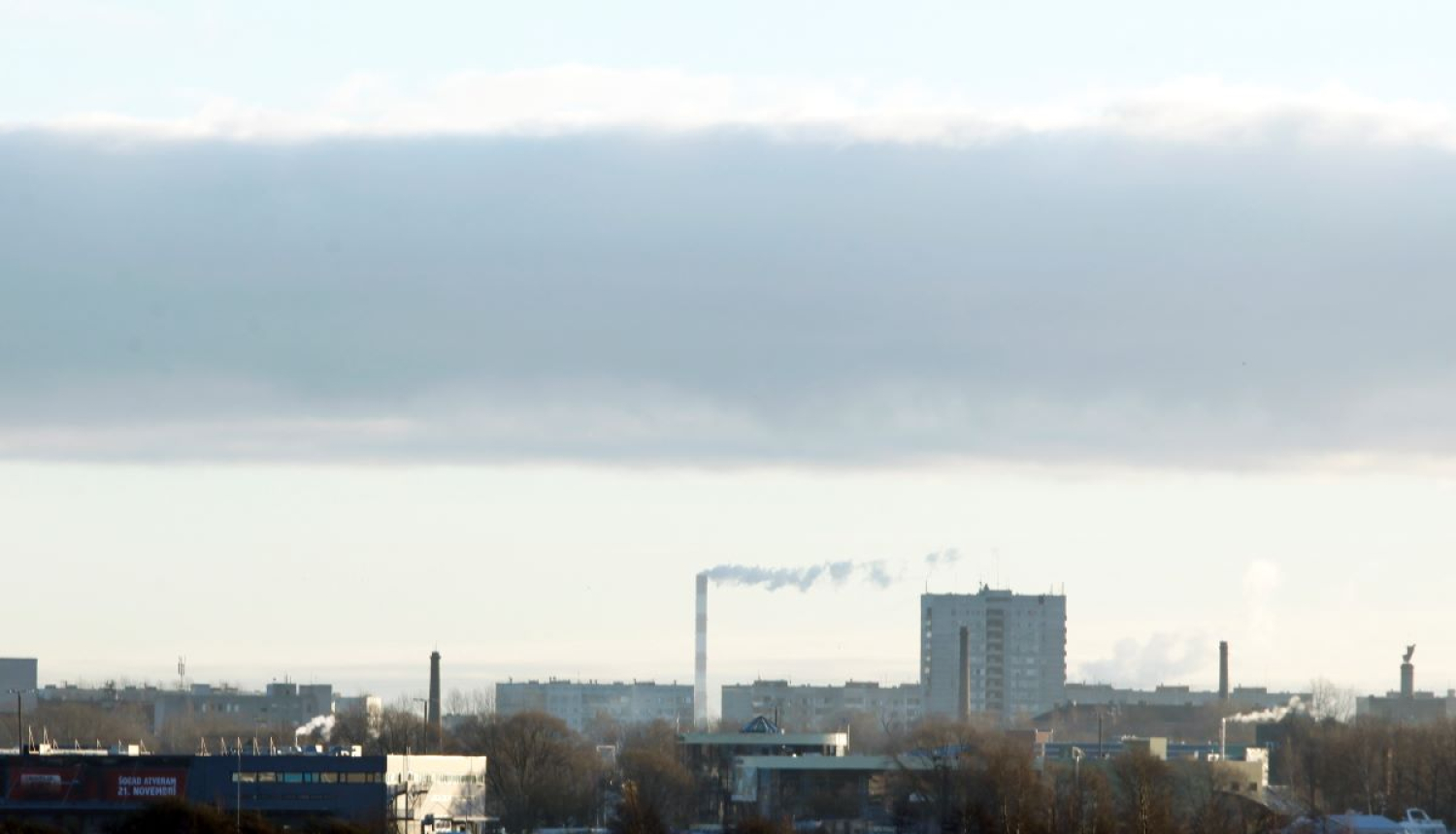 Rīgas skats ar skursteņiem