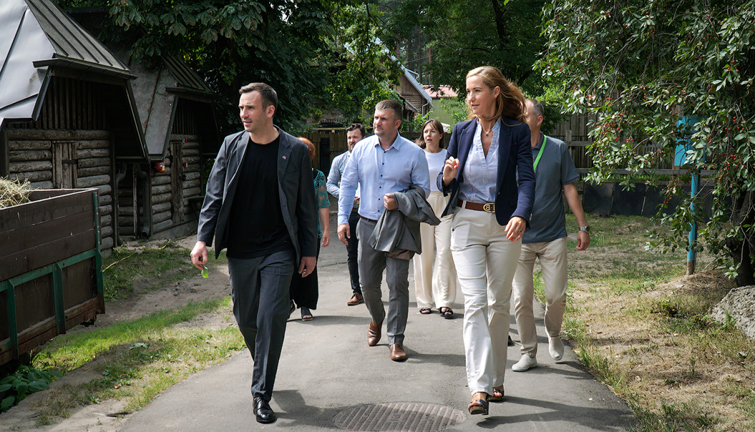 Rīgas domes vadība apmeklē zoodārzu