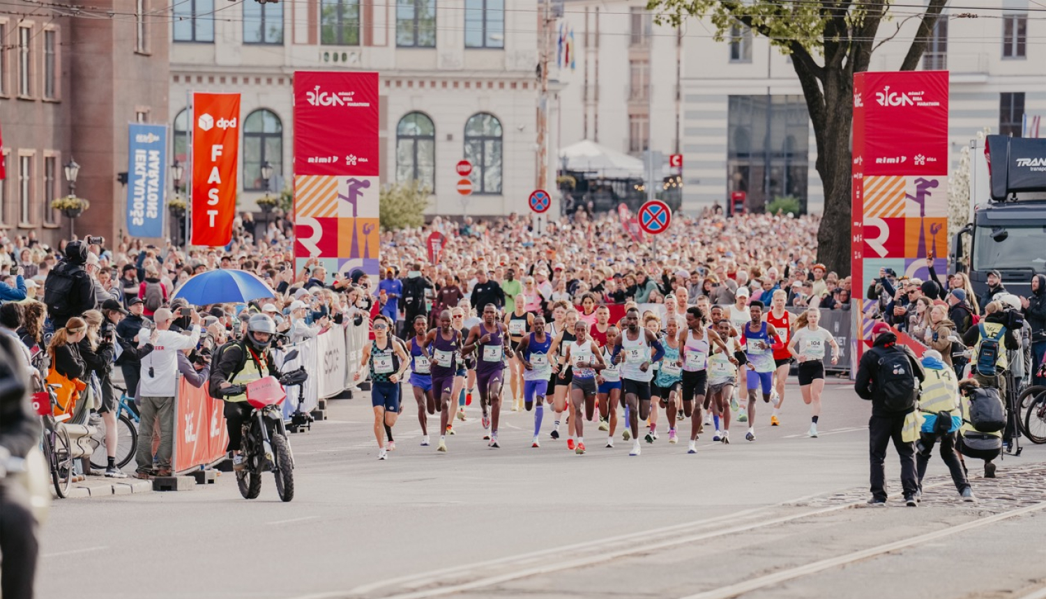 Rimi Rīgas maratons starts Vecrīgā