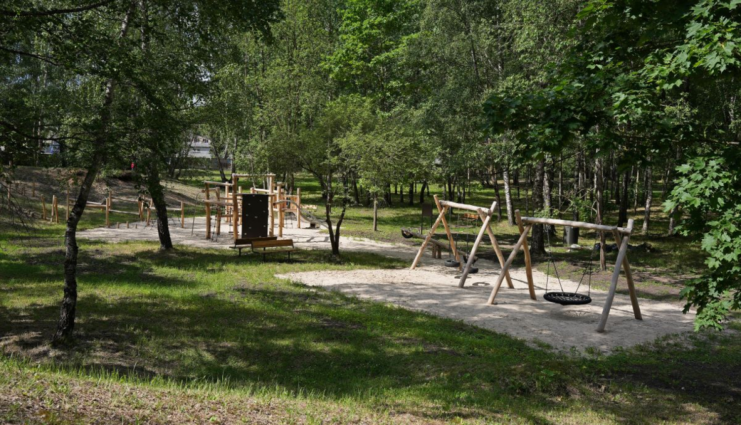 Rotaļlaukums Ziepniekkalna kāpās