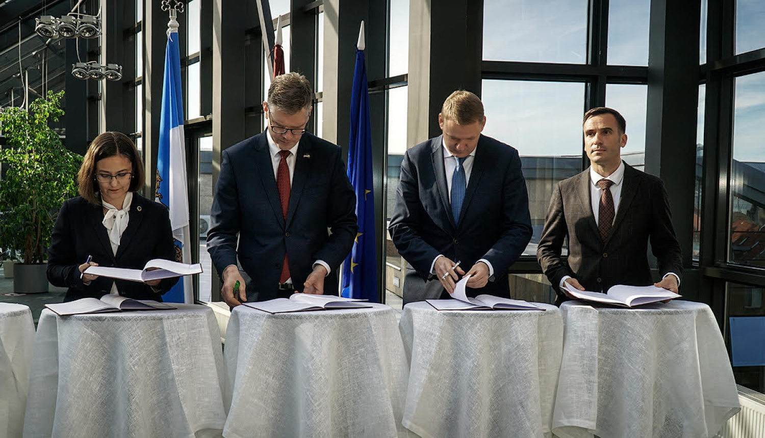 Rīcības plāna parakstīšana