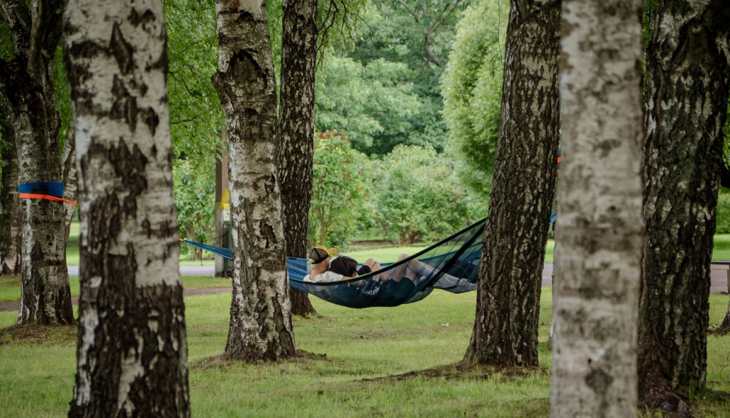 Atpūta Rīgas parkā