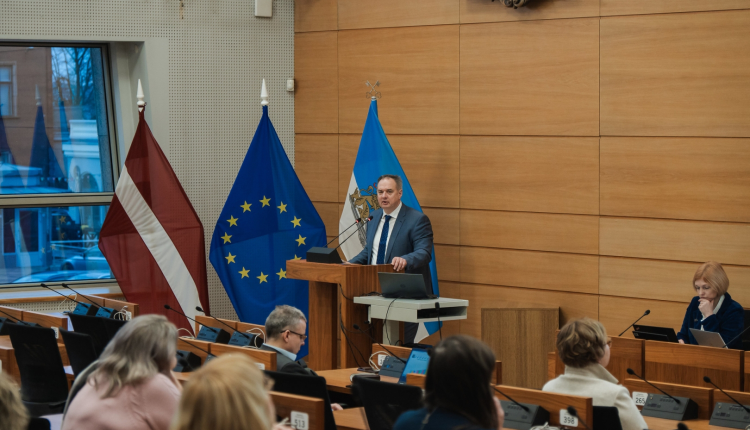 Sociālo pakalpojumu sniedzēju konsultatīvās padomes sēdes dalībnieki 