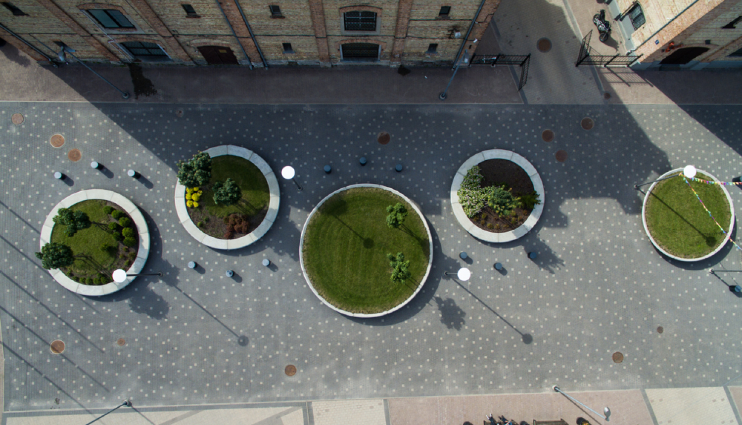 Spīķeru kvartāls no augšas