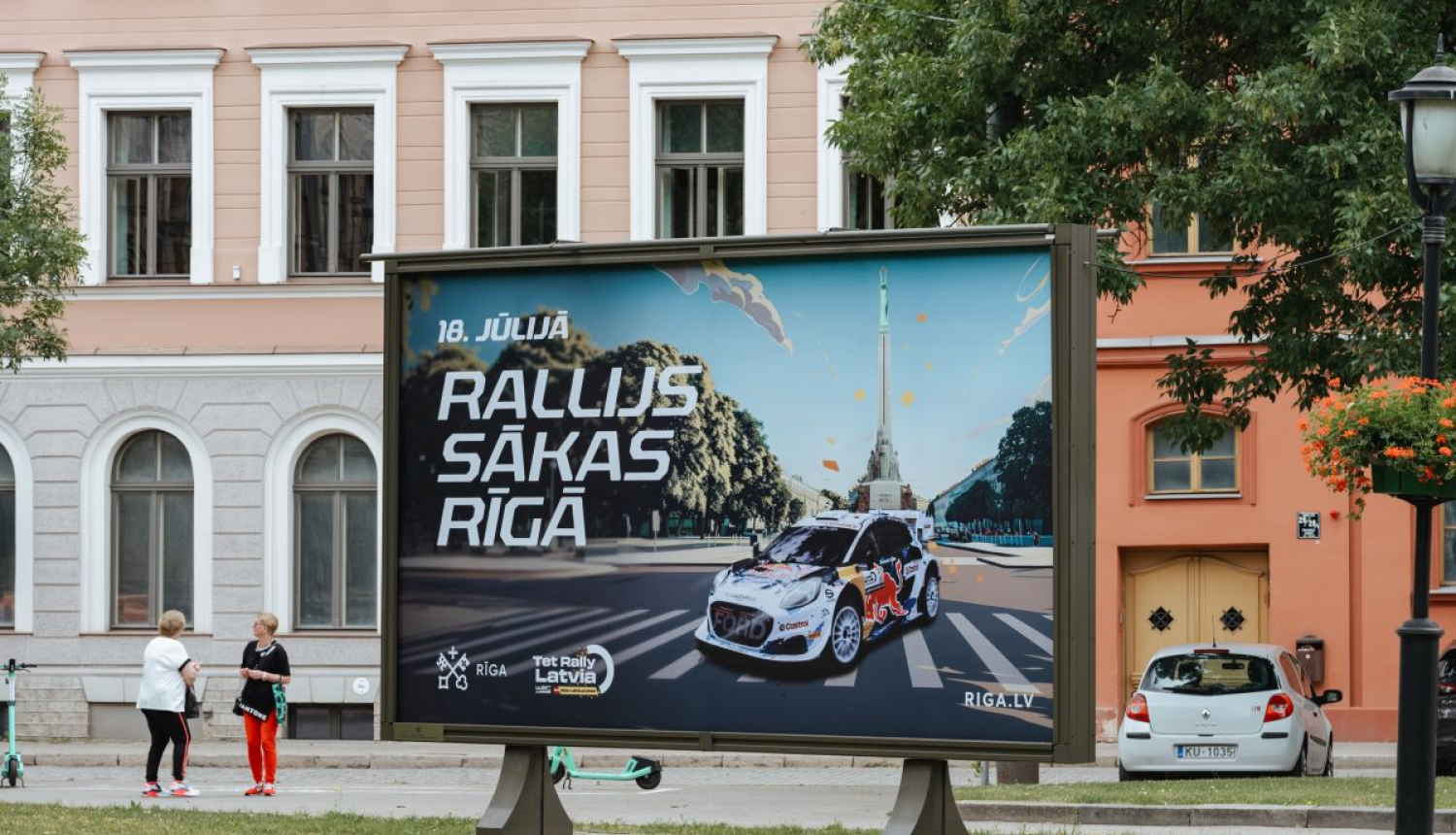 Rīgā būs TET rallijs