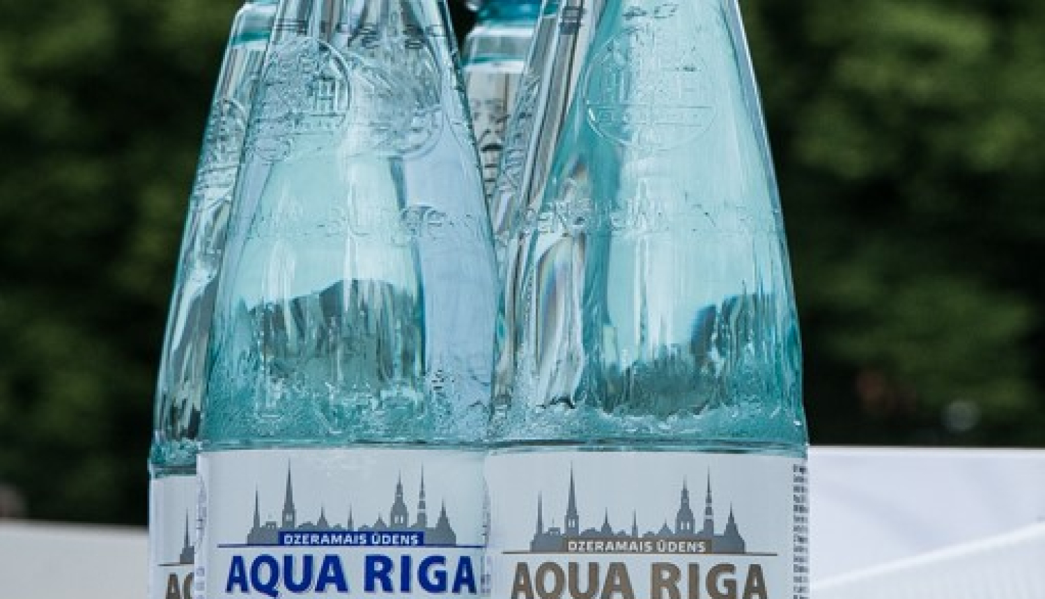 Ūdens pudeles "Aqua Rīga"