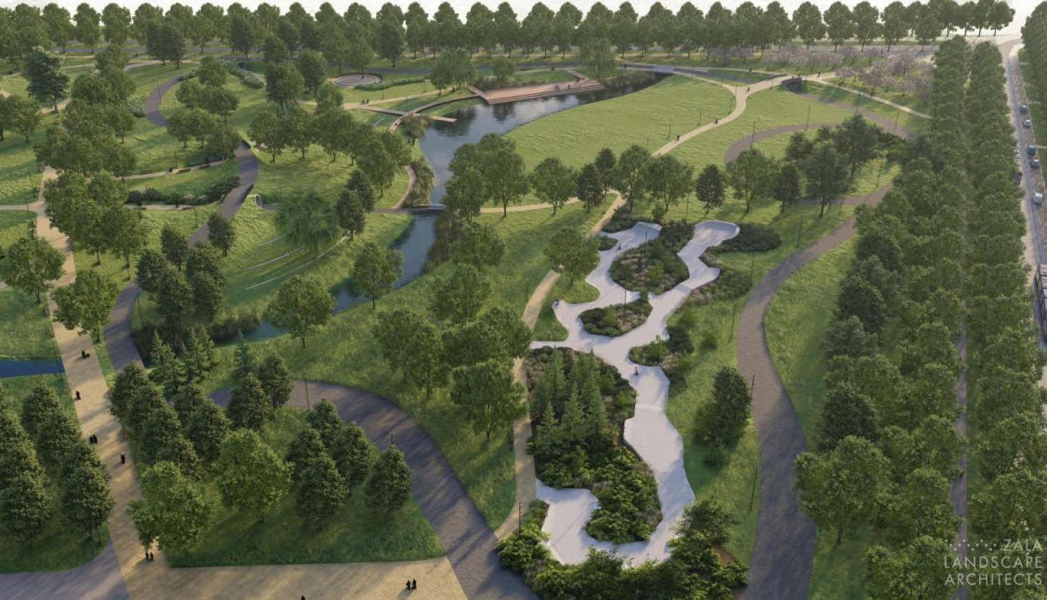 Uzvaras parka iecere