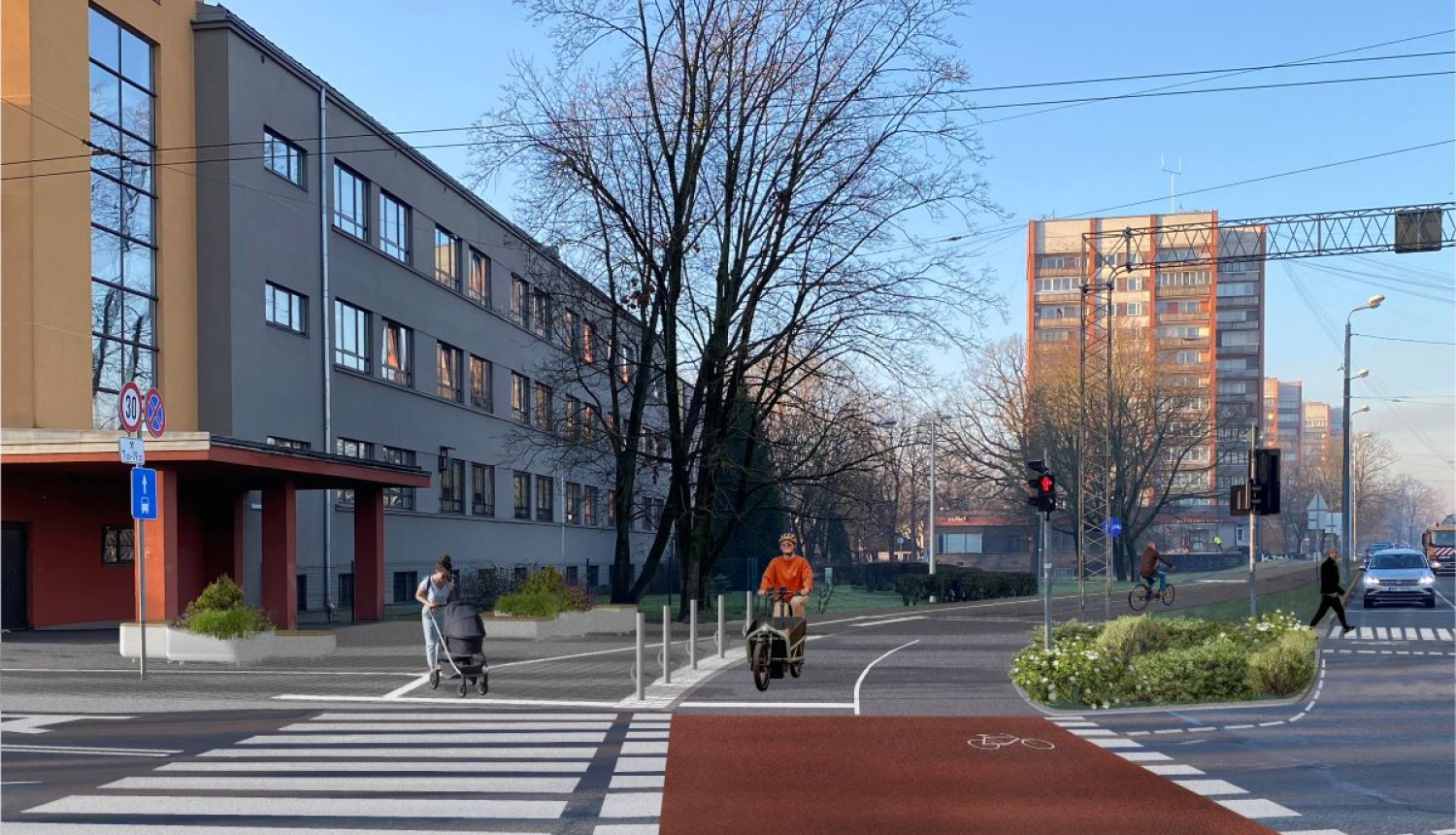 Velo ceļa Rīga-Babite-Piņķi vizualizācija