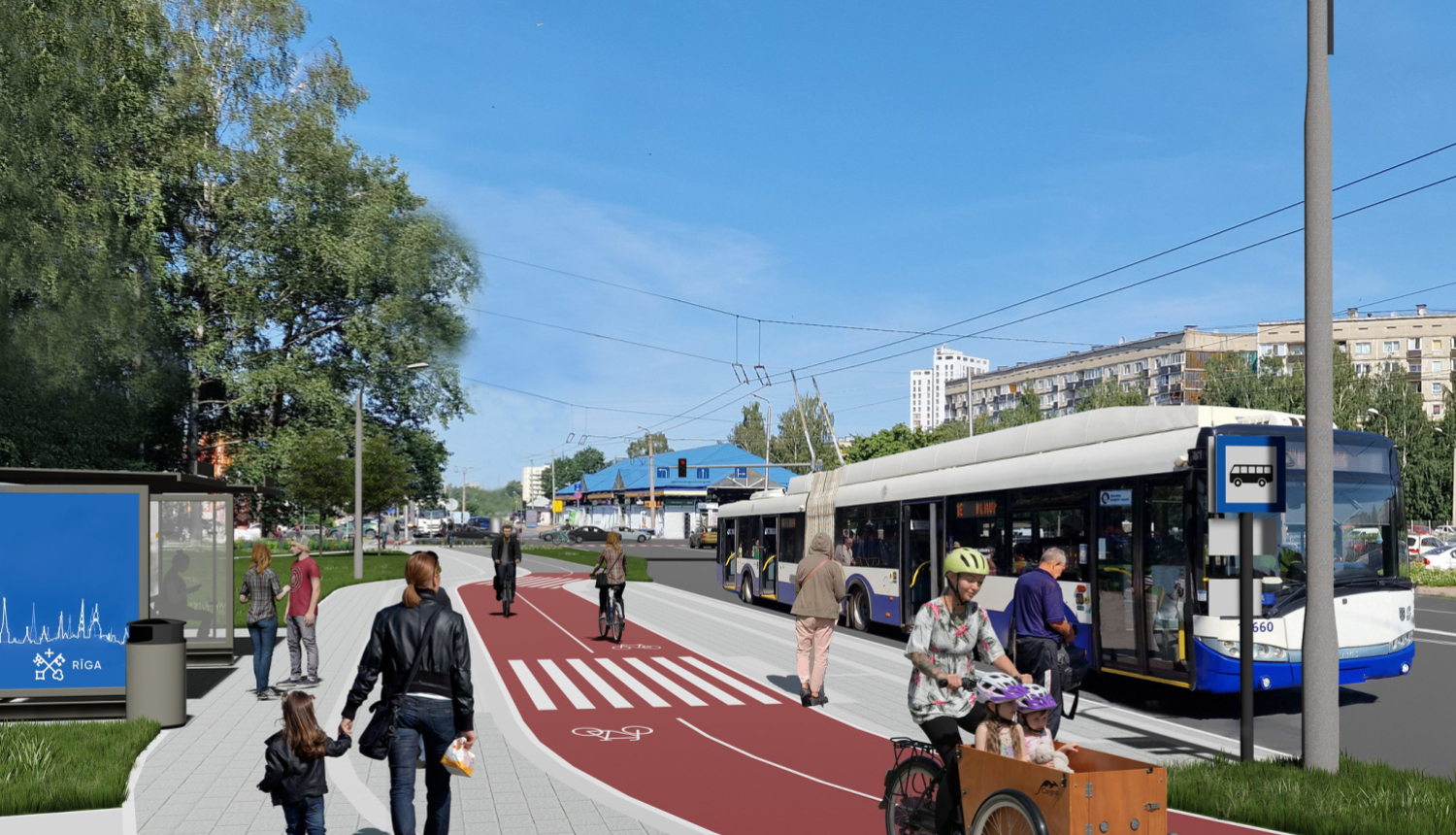 Veloceļa vizualizācija