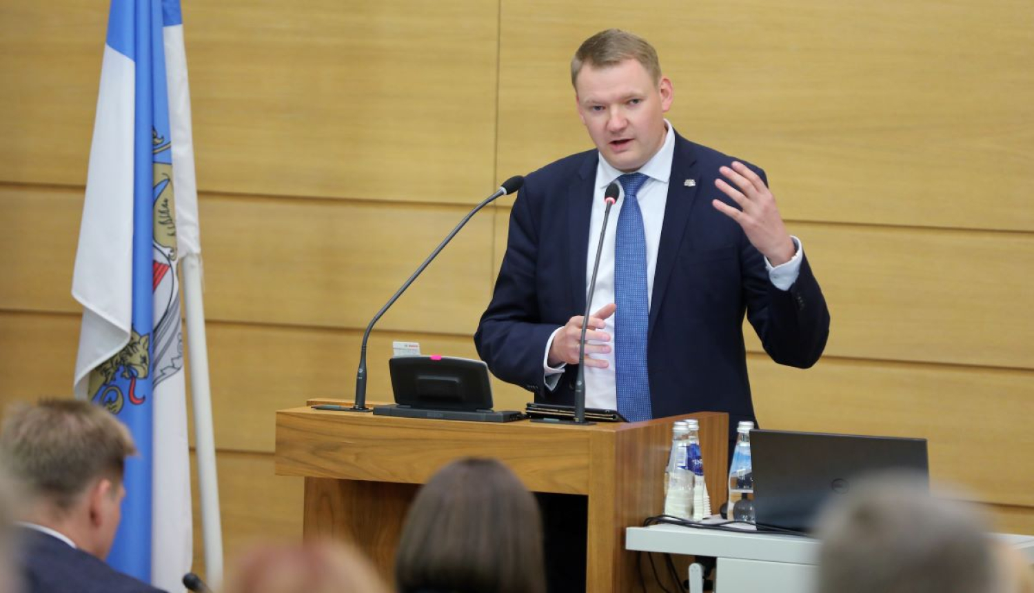 Rīgas domes priekšsēdētāja vietnieks Edvards Smiltēns