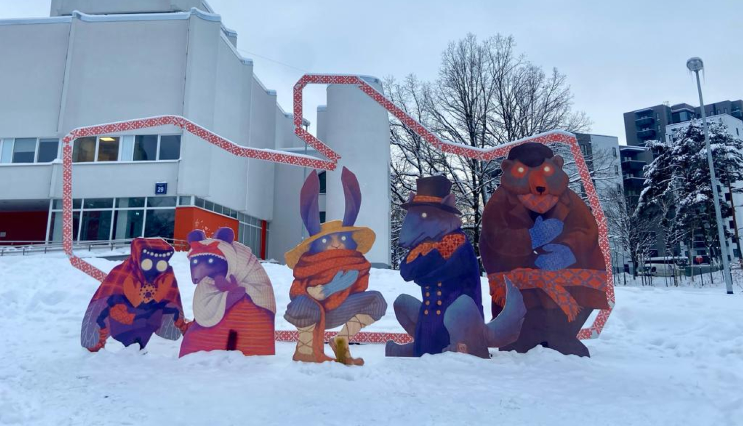 Vides instalācijas “Vecīša cimdiņš”